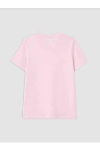 Lcwaıkıkı Petite Pembe Petite %100 Pamuklu Kadın Tişört