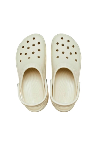 Crocs Classic Platform Clog Günlük Unisex Terlik Bone Kırık Beyaz