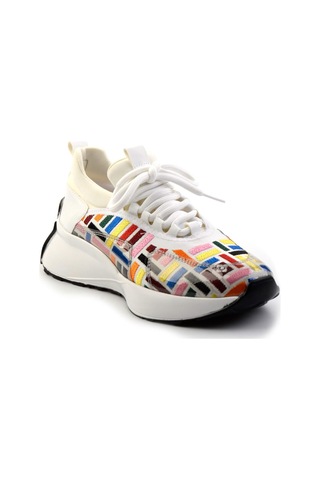 Beyaz Kadın Sneaker K01140430809 Beyaz