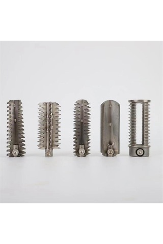 Elektrikli Balık Ölçek Kazıyıcı Aksesuarları Balık Ölçek Bıçağı A Gümüş