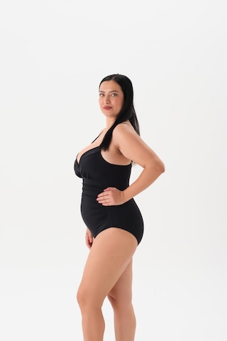 4061my Toparlayıcı Mayo Siyah Çok Renkli