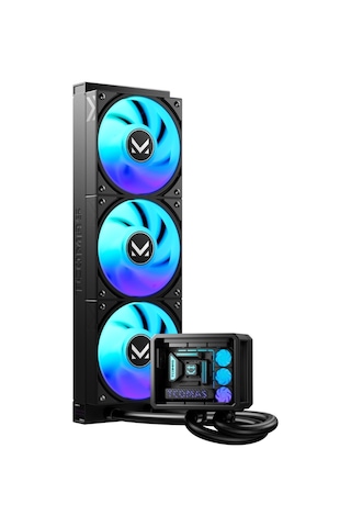 Tcomas Cube 360mm Am5/lga1851 Uyumlu Siyah Sıvı Soğutucu Azaz3tcmas0003