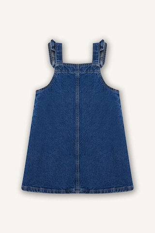 Defacto Kolsuz Jean Elbise Kız Bebek G8152a526spnm34 Mavi-nm34