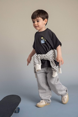 Defacto Beli Lastikli Jean Pantolon Erkek Bebek G7555a526spnm55 Gri-nm55