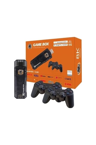 Torima GC-06 5G 8K Ultra HD 64 Gb Tv Box + Game Box Android Tv + Oyun Konsolu 2 İn1