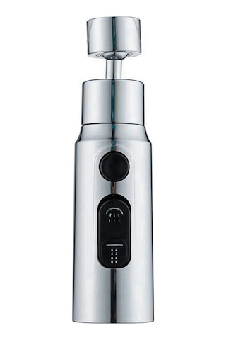 Xurunkeji Döndürülebilir Mutfak Musluğu Çok İşlevli Kazıyıcı Evrensel Sıçrama Geçirmez Kabarcık Üreticisi Güçlendirici Genişletici Su Nozulu GÜMÜŞ