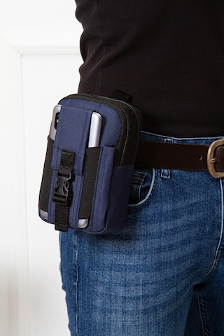 Newish Polo Erkek Taktik Bel Ve Kemer Çantası New184 - Lacivert
