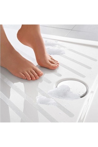 36 Adet Banyo Mutfak Küvet Duş Duşakabin Antislip Kaydırmaz Bant Islak Ve Kaygan Zemin Çok Renkli