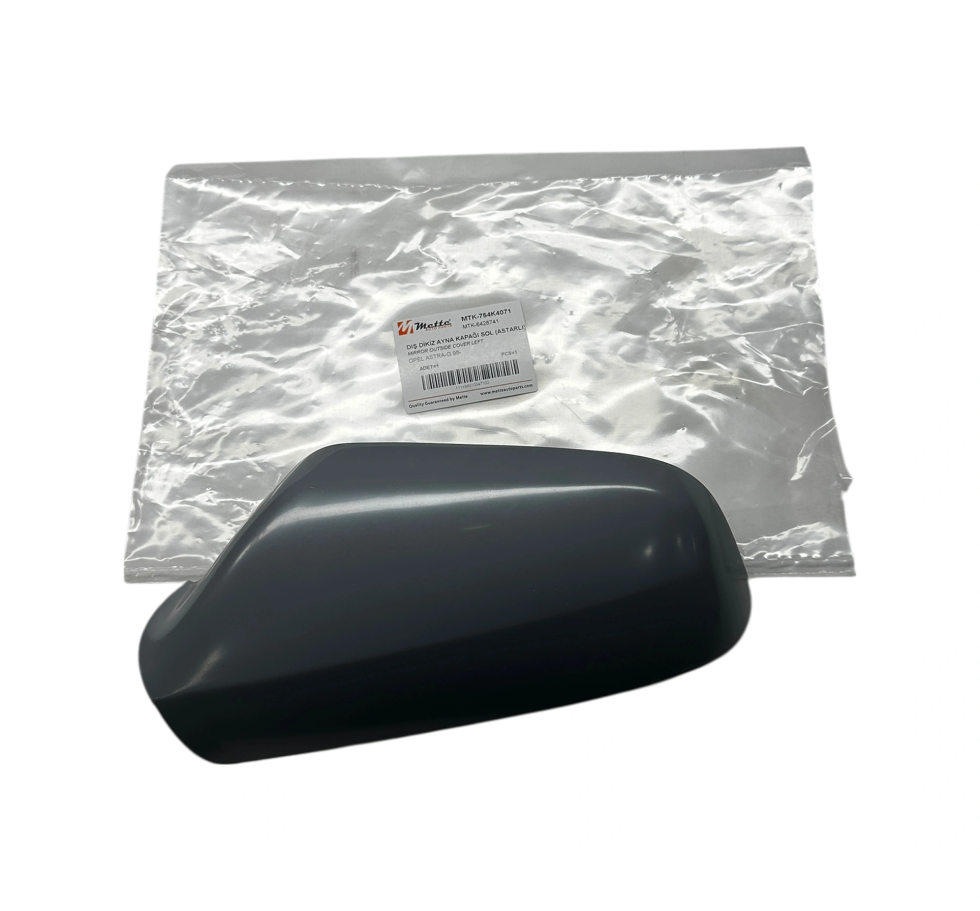 Opel Astra G Sol Ayna Kapağı Astarlı Mette Marka 754k4071