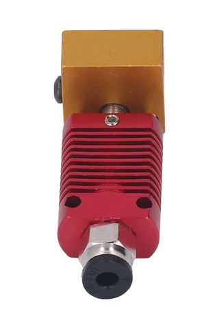 Tenfowee Ender 3/ender3 V2/cr10 3d Yazıcı Ekstruder Seti - 0.4mm Uç, Soğutma Sistemi, Kolay Kurulum, Abs/nilon Uyumlu Kırmızı