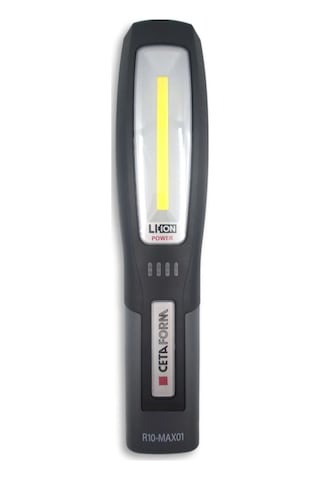 Ceta Form R10-MAX01 Şarjlı Led 700 Lümen Çalışma Lambası Gri - Siyah