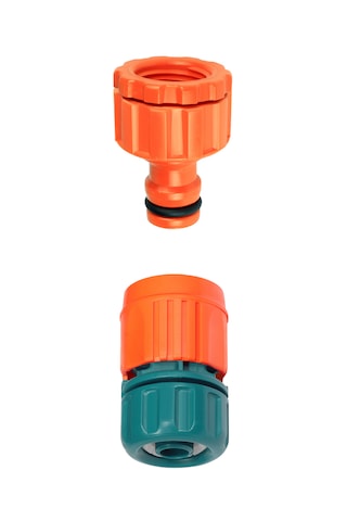 Bahçe Hortumu Musluk Bağlantı Kiti 1/2" Yarım Parmak