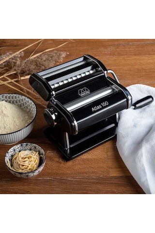 Marcato Atlas 150 Siyah İtalyan Makarna Makinası Siyah