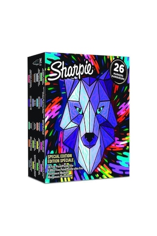 Sharpie Markör Permanent Fine 26 Lı Kutu Kurt 2158030
