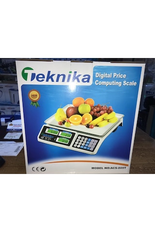 Teknika Marka Terazi 40 KG Elektronik Dijital Bakkal Manav Terazi