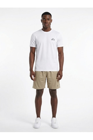Orendahill Erkek Spor Şort Hızlı Kuruyan Esnek Regular Fit Trim Biyeli Activewear Bej
