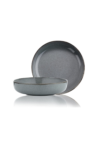 Kütahya Porselen Moderna 2 li 21 Cm Kase-Mavi