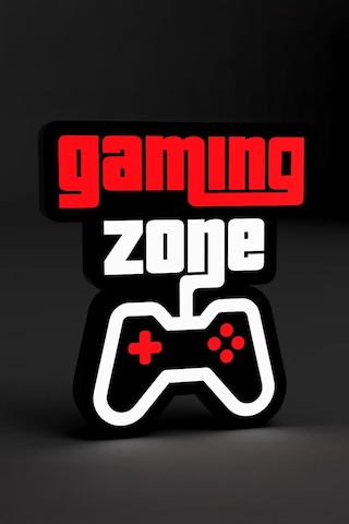 Game Zone Dekoratif Aydınlatma Led Gece Lambası Çok Renkli