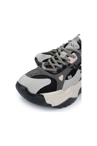 Tamer Tanca Vegan Kadın Sneakers 936 65137 Bn Ayk Sk24-25 Buz Siyah Buz - Siyah