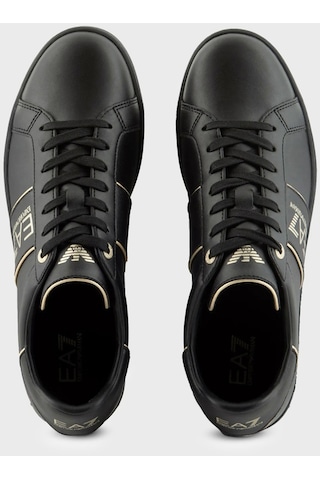 Ea7 Unisex Ayakkabı X8x102 Xk346 M701 Siyah-gold Altın - Siyah