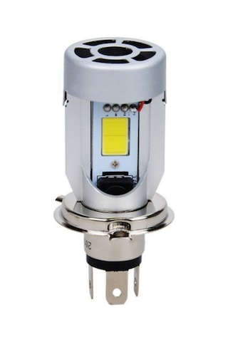 Motosiklet 12v 35/35w Led Zenon Ampul H-4 Beyaz Işık Hsb-1012
