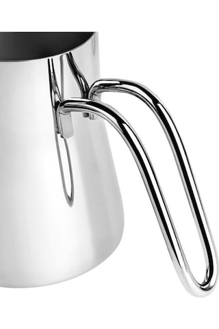 Nehir Maxi 1200 Ml Çelik Sütlük Gümüş