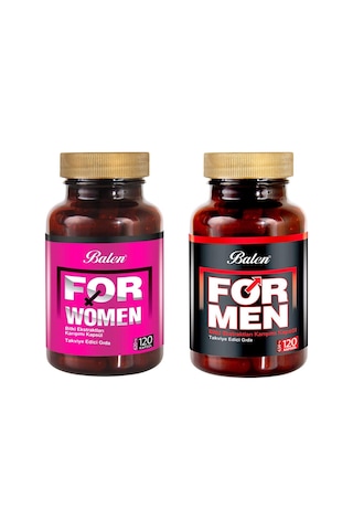 Balen For Women 1 Adet + Balen For Men 1 Adet