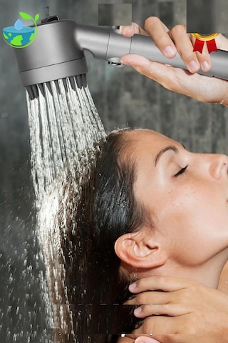 Banyo Keyfi İçin Kireç Filtreli Açma Kapamalı 3mod Masajlı Duş Başlığı Diğer