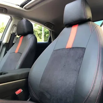 Reis Dizayn Honda Cıvıc Uyumlu Özel Dikim Koltuk Kılıfı 01