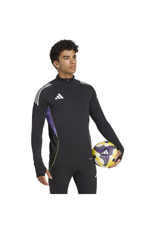 Adidas Tiro25c Training Erkek Siyah Dik Yaka Tişört SIYAH