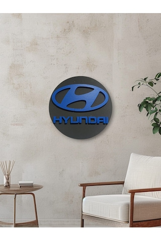 Hyundai Logo 50x50 Hyundai Araç Logo Hyundai Marka Logo Hyundai 3d Logo
