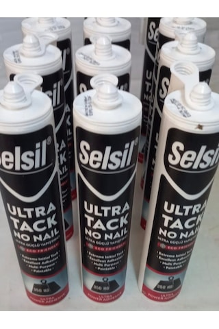 Selsil Korniş Yapıştırıcı Ultra Tack No Nail Ultra Güçlü Yapıştırıcı 290 Ml 290 ML
