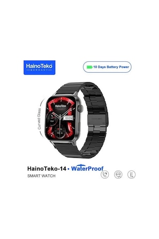 Erkek Kol Saati Akıllı Saat 3 Kordonlu Uzun Şarj Süresi Bluetooth Arama Cevaplama Bildirim