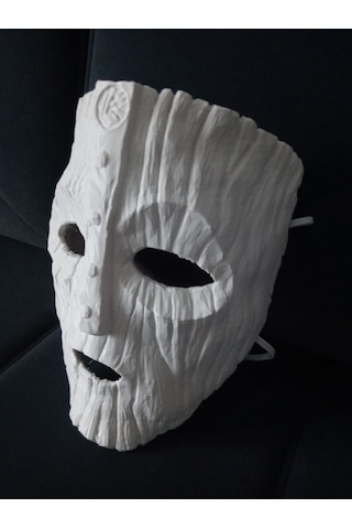 Loki Maske Beyaz Renk Takılabilir Tasarım