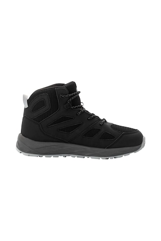 Jack Wolfskın Jack Wolfskin Woodland 2 Texapore Mid K Unisex Çocuk Gri Bot 6350 Antrasit