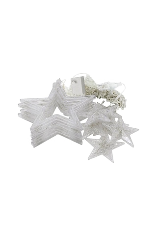 8 Modlu Renkli 10 Yıldız Stil Işık Noel Dekoratif Buz Saçağı Şerit Işık, Ab Tak Diğer