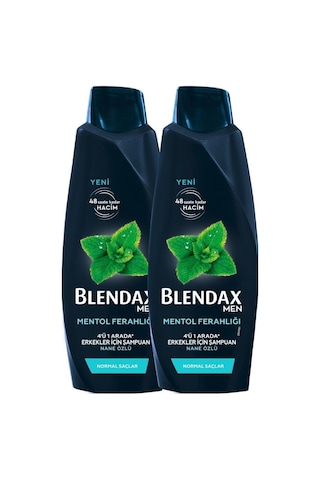 Blendax Erkekler Için Mentollü Şampuan 500 Ml X 2 Adet set-hnkl-2654-5385