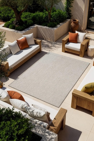 Saten Sisal Ss003a Krem Modern Sisal Halı Yumuşak Dokulu Kaymaz Taban Yıkanabilir Dayanıklı Kilim