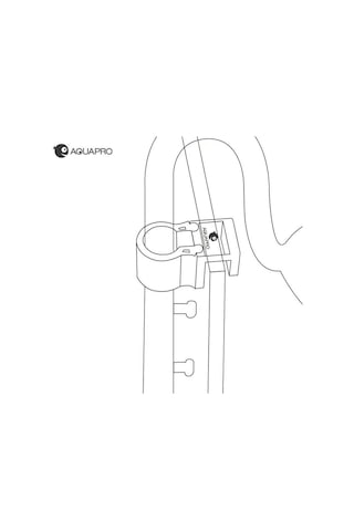 Aquapro Pipe Holder 12mm Xs