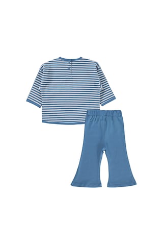 Civil Baby Karışık Meyve Baskılı 6-18 Ay Takım - Pastel Mavi