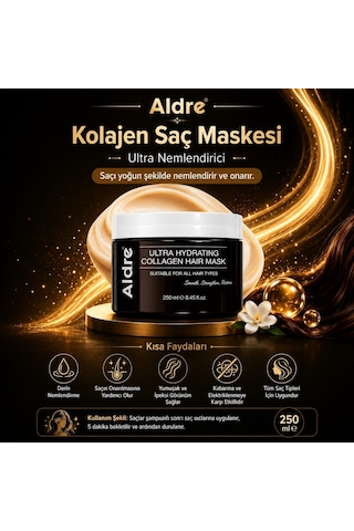 Ultra Hydrating Collagen Yoğun Nemlendirici & Onarıcı Saç Maskesi 250 Ml