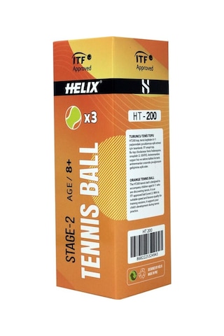 Helix Tenis Topu 8+ Yaş 3lü Ht-200 Ttf&ıtf Onaylı