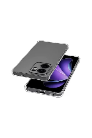 Oppo Reno 14f 5g Kılıf 2mm Anti Shock Silikon Şeffaf