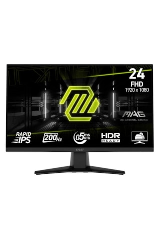 MSI MAG 242F 23.8" 0.5 Ms Full HD IPS 200 Hz Oyuncu Monitörü