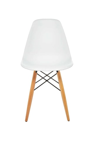 Seduna Eames Sandalye | Natural Ahşap Ayaklı