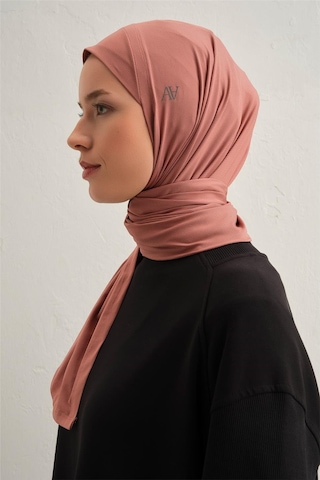 Armine Bant Detaylı Active Şal Ort500 Gül Kurusu Pembe