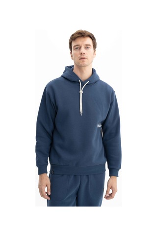 AR-MA Arma Erkek Relax Fit Kapüşonlu Cepsiz Sweatshirt 001