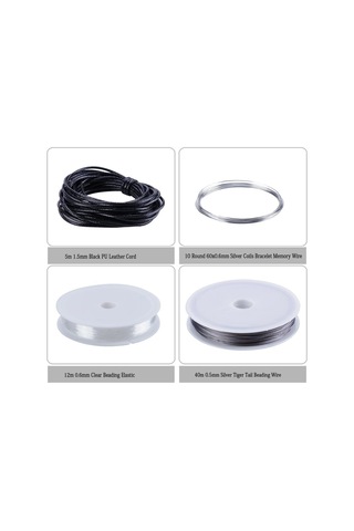 Geeksen Kuyumculuk İçin Metal Ve Plastik Aksesuar Seti - İğne, Kancalar, Çatal Ve Pençe İle Tamir Ve Yapım Gereçleri