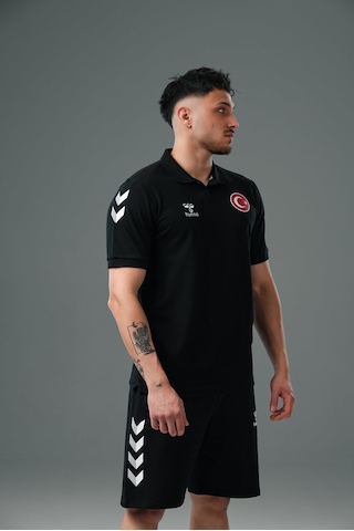 Hummel Armin Milli Takım Kamp Tişört Siyah