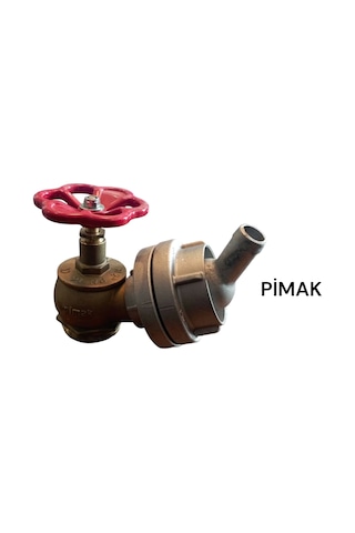 Pimak 2" Yangın Vanası 1" Çıkışlı 1 Adet